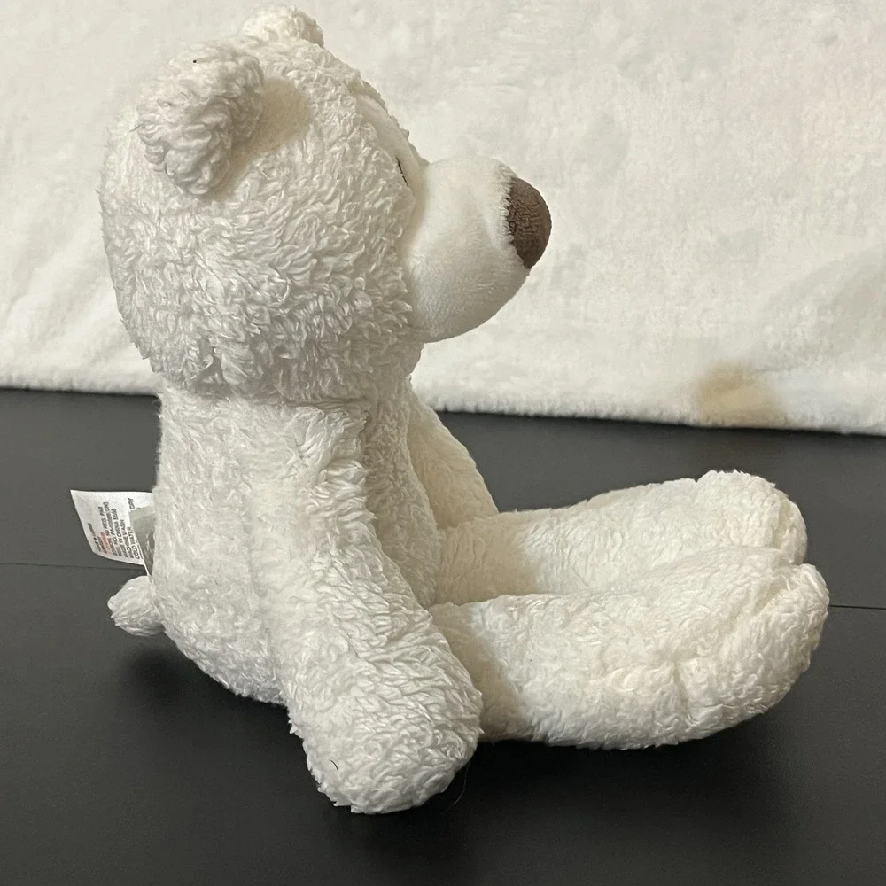 Baby Gund Take Along Teddy Bear w/ Red Heart 4060251 Plush Lovey 11